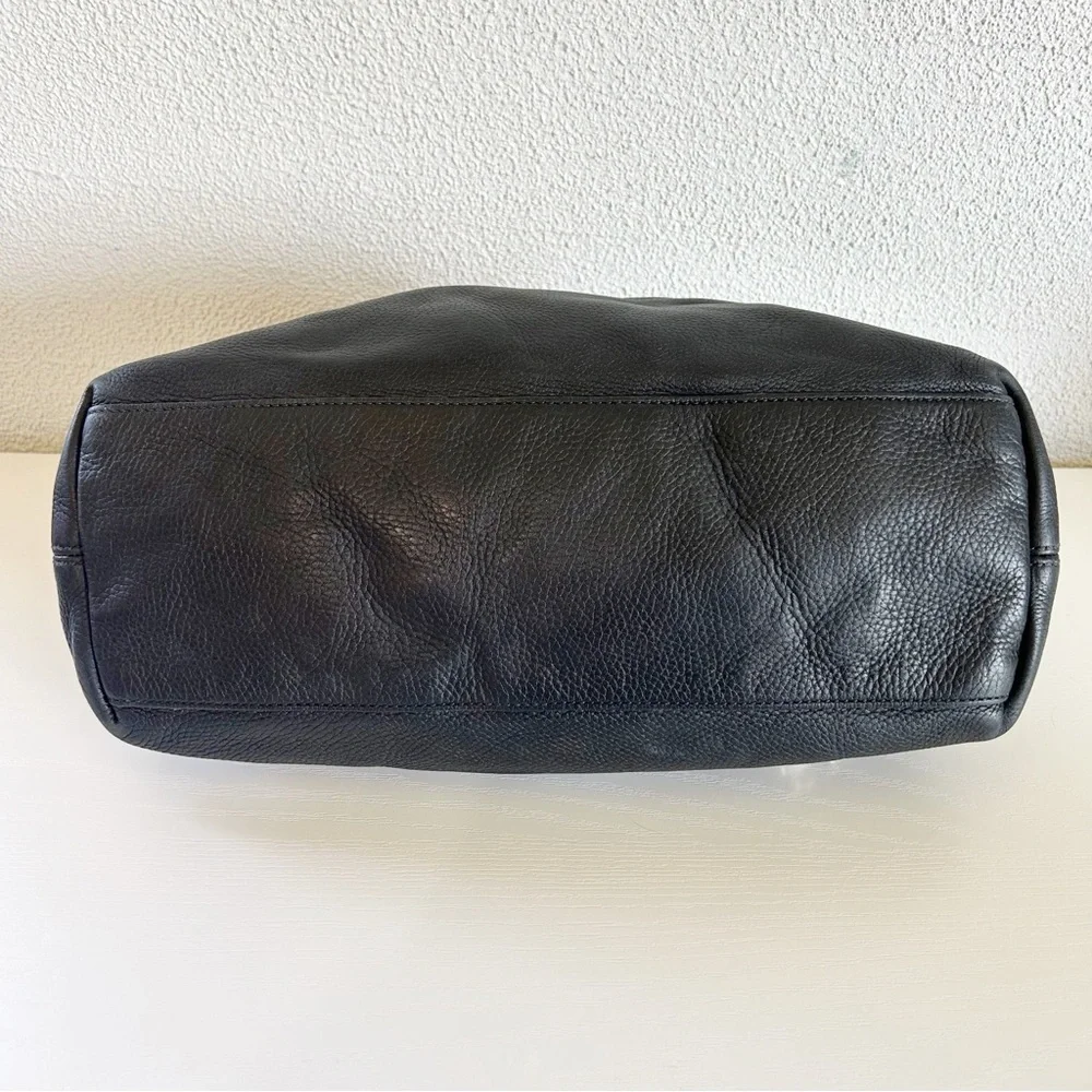 Gucci Soho Chain Shoulder Bag Black Pebbled Leather - Picture 9 of 16